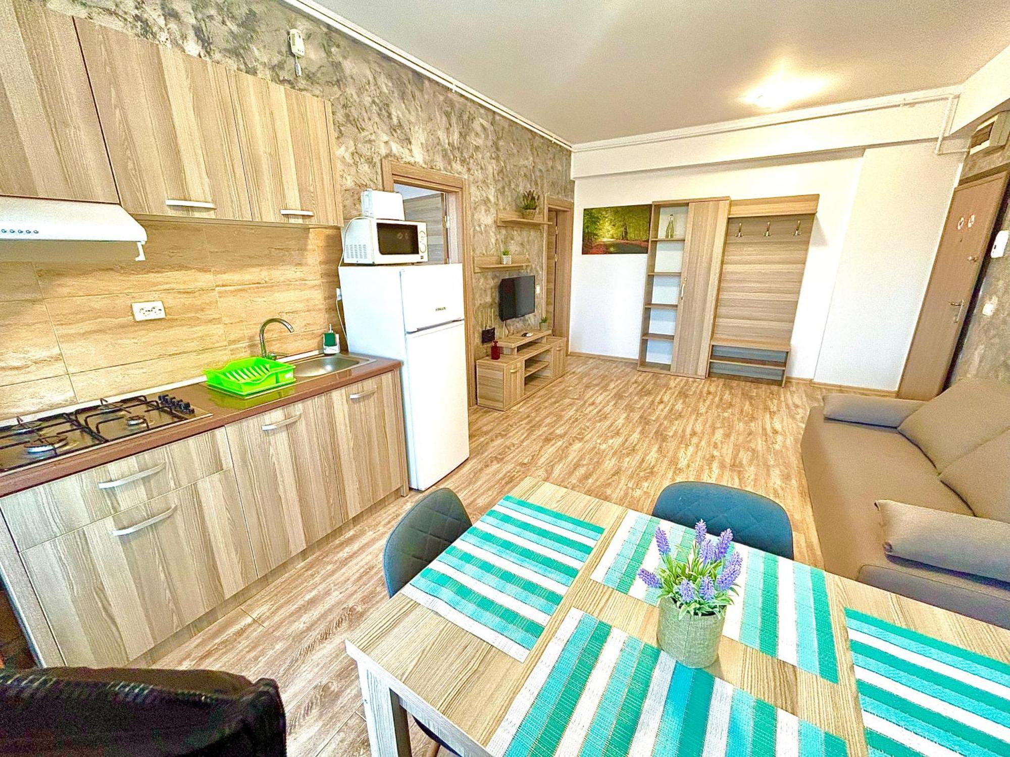 Marcony Boutique Apartments Mamaia Bagian luar foto