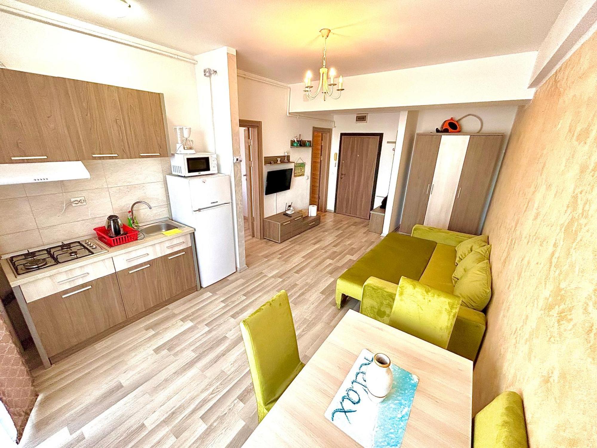 Marcony Boutique Apartments Mamaia Bagian luar foto