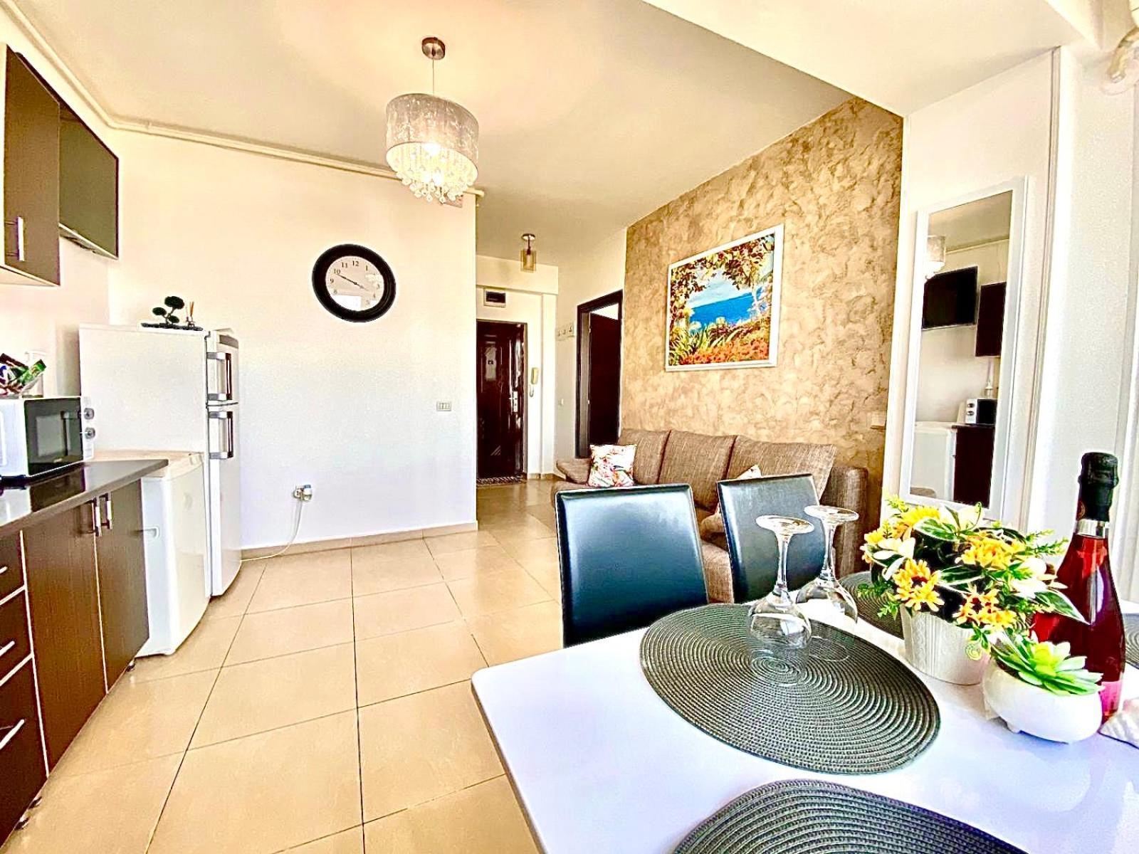Marcony Boutique Apartments Mamaia Bagian luar foto